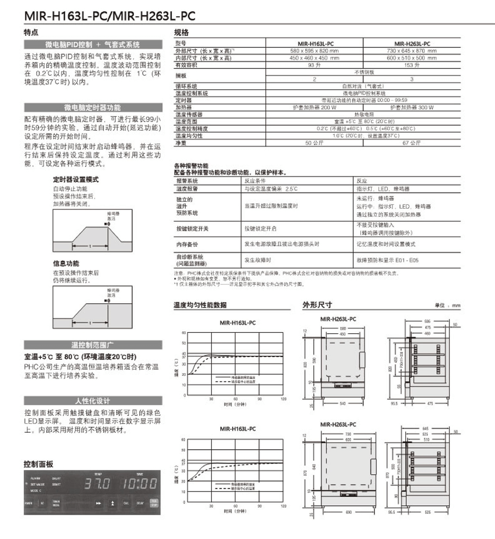 163L高温恒温培养箱